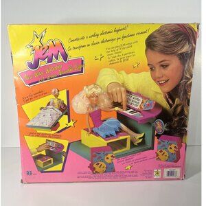 Jem & The Holograms Rare Vintage New Wave Water Bed Hasbro 1987 NEW Open Box